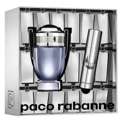 Paco Rabanne Invictus - Eau De Toilette 100ML + 10ML Travel Spray Set